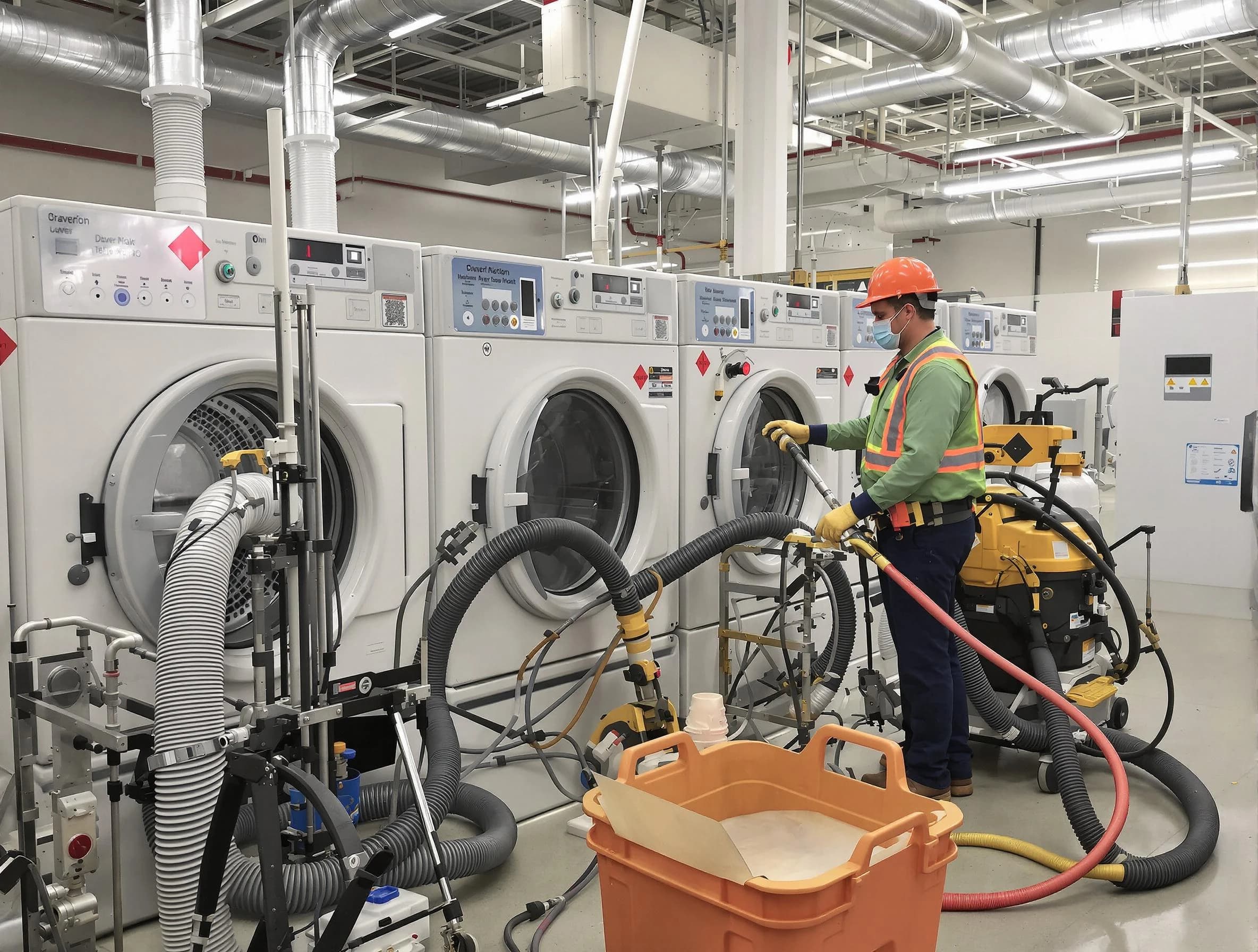 Commercial-grade dryer vent cleaning by Petersburg Dryer Vent Cleaning in Petersburg