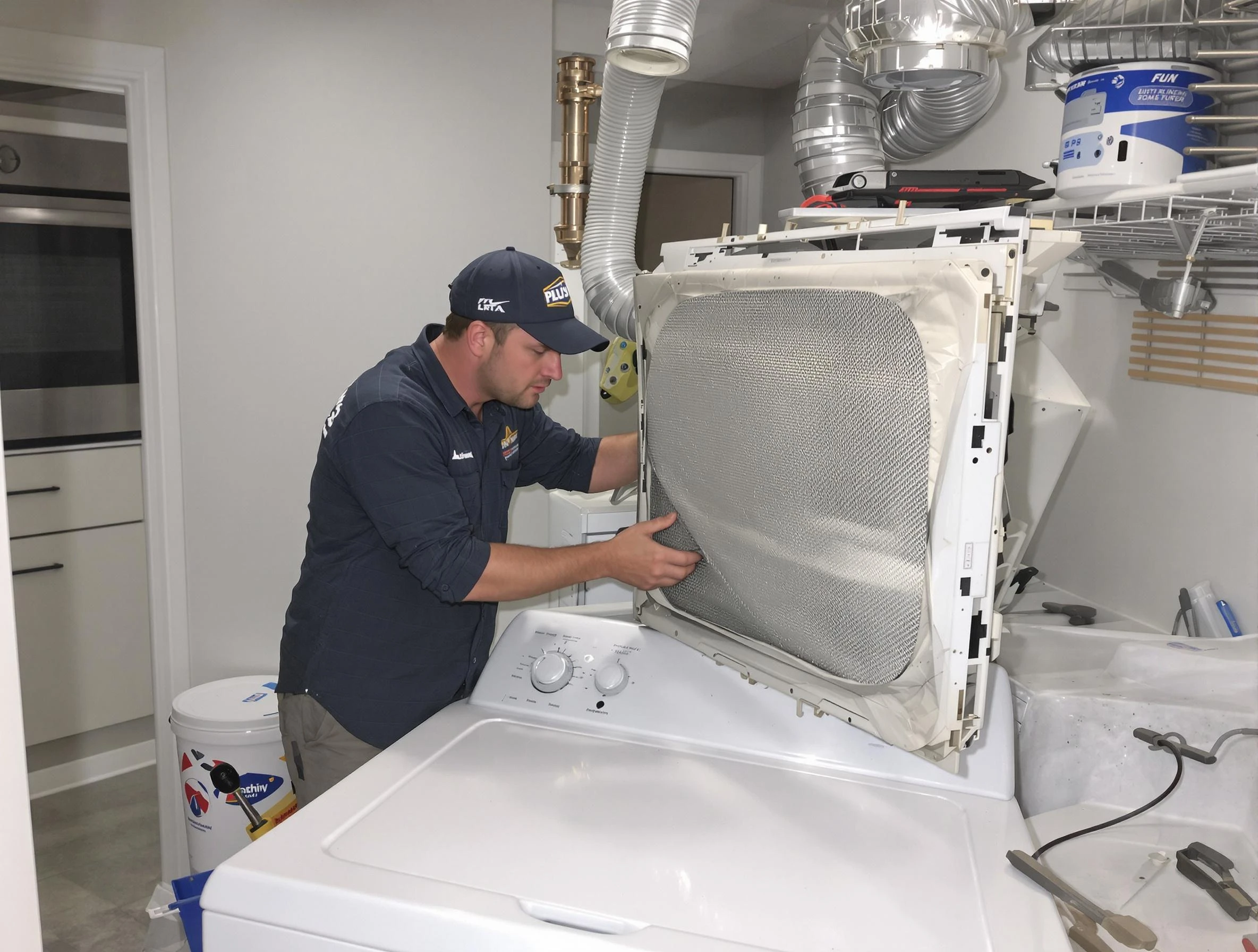 Expert vent cover replacement by Petersburg Dryer Vent Cleaning in Petersburg