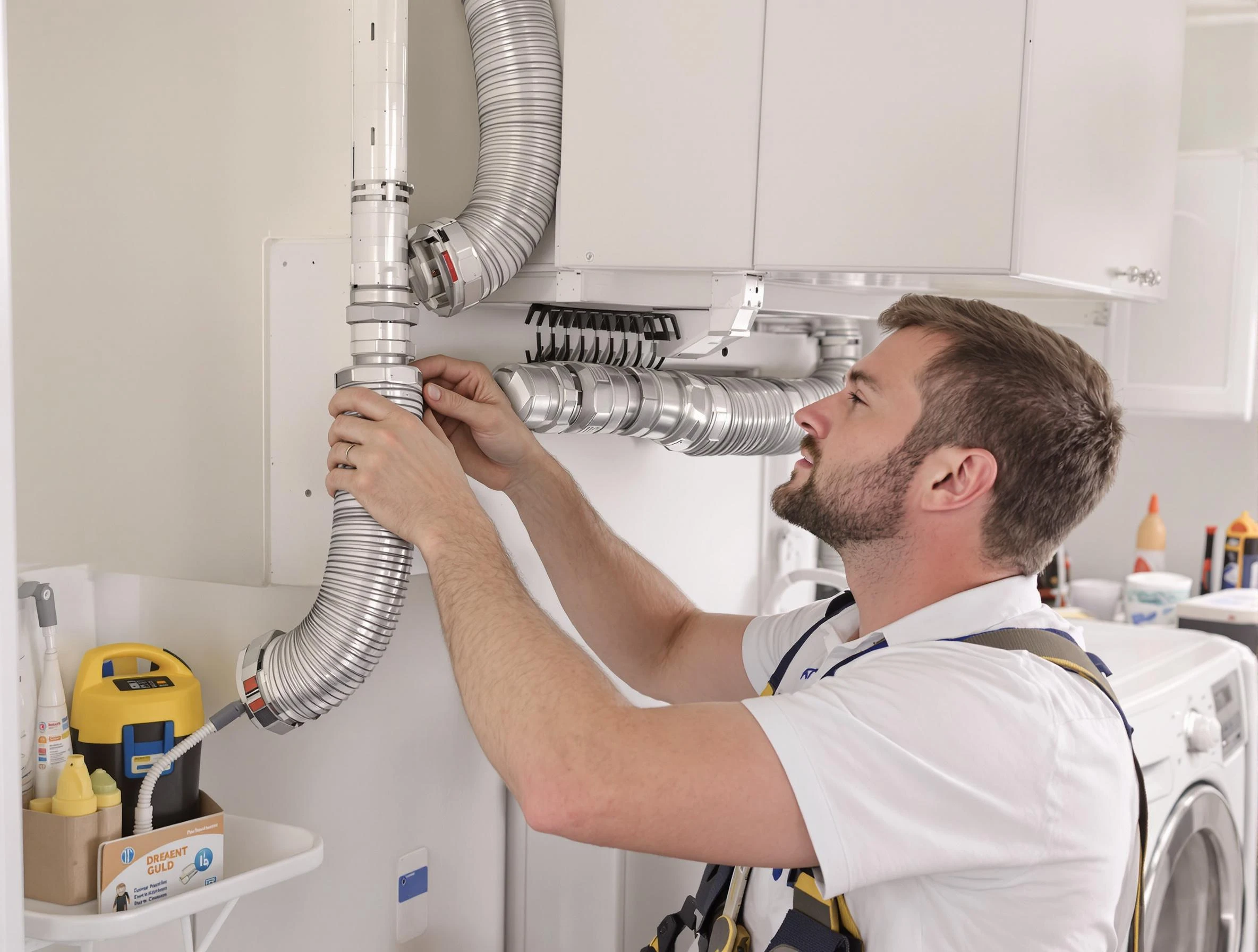 Professional dryer vent repair and installation by Petersburg Dryer Vent Cleaning in Petersburg