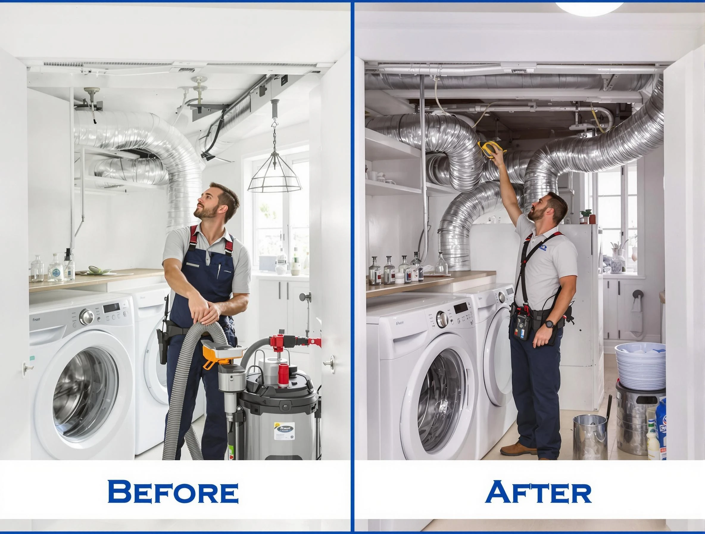 Expert gas dryer vent cleaning by Petersburg Dryer Vent Cleaning in Petersburg