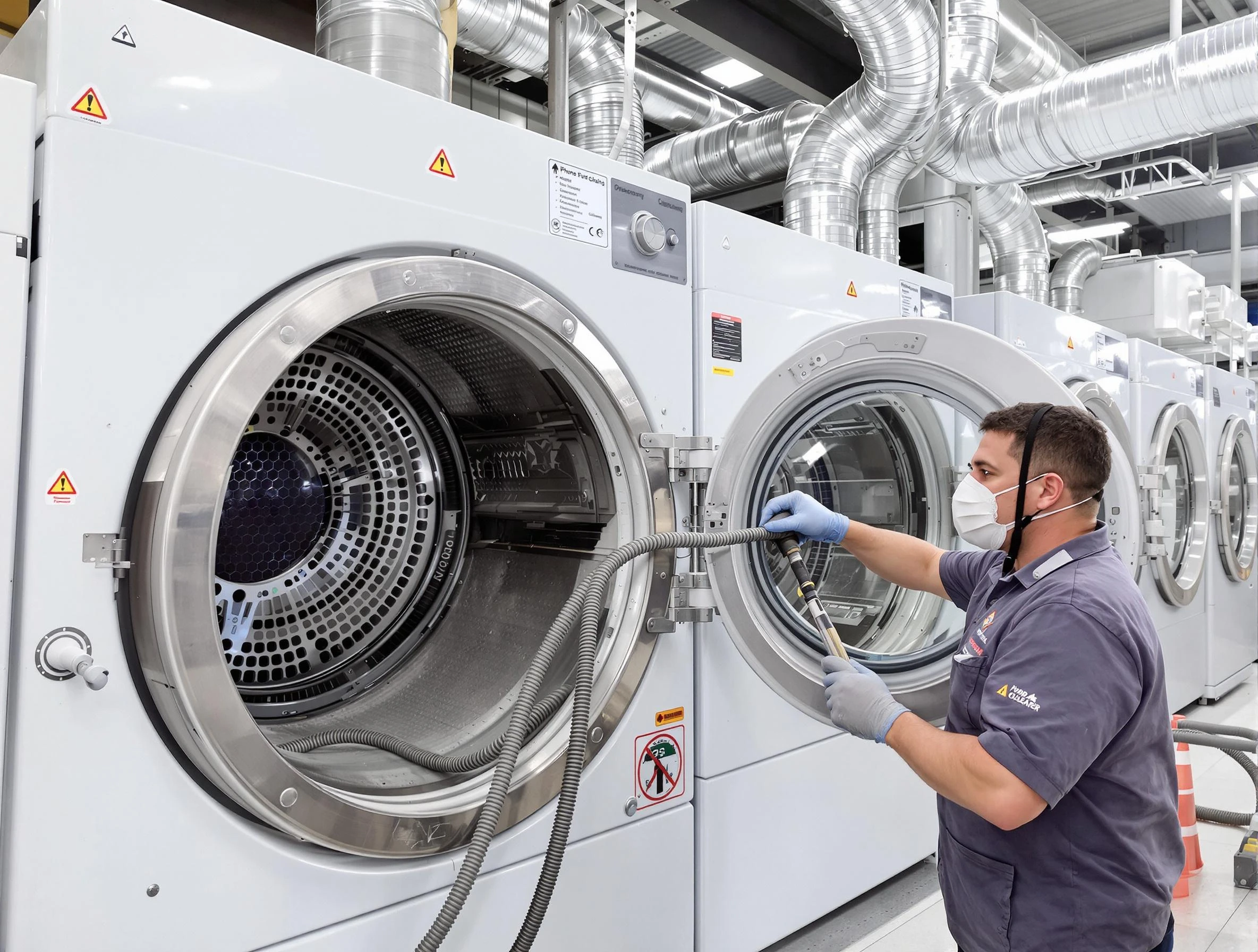 Industrial-grade dryer vent cleaning by Petersburg Dryer Vent Cleaning in Petersburg